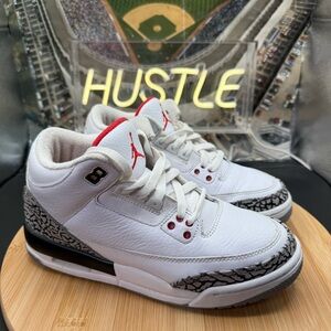 Nike Air Jordan III White Cement 2011 Retro (GS) SZ 5.5Y